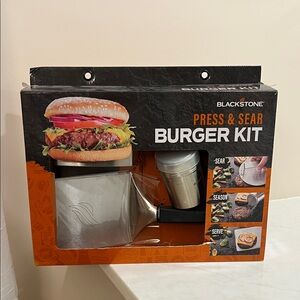 BLACKSTONE Press + Sear Burger Kit - BRAND NEW